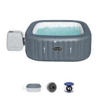 Bestway 60031 BW СПА-бассейн 130х130/180х180х71см "Hawaii HydroJet Pro" 795л, квадратный, с гидро-аэромассажем Bestway 60031 BW СПА-бассейн 130х130/180х180х71см "Hawaii HydroJet Pro" 795л, квадратный, с гидро-аэромассажем