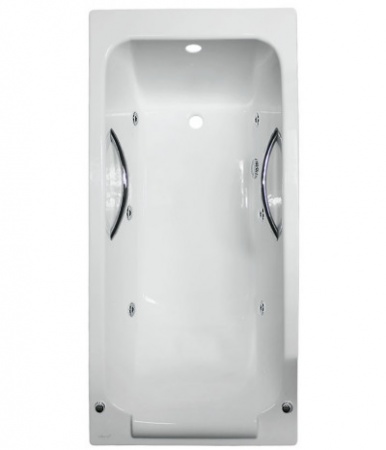 Ванна Jacob Delafon Parallel 150x70 (с ручками) с гидромассажем Ванна Jacob Delafon Parallel 150x70 (с ручками) с гидромассажем