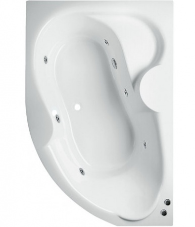 Ванна Vayer Azalia 150x105 (Левая) с гидромассажем Ванна Vayer Azalia 150x105 (Левая) с гидромассажем